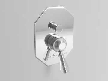 BEATRICE - 2 hole shower mixer with diverter by Park Avenue - view 2